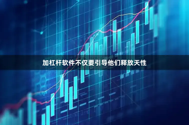 加杠杆软件不仅要引导他们释放天性