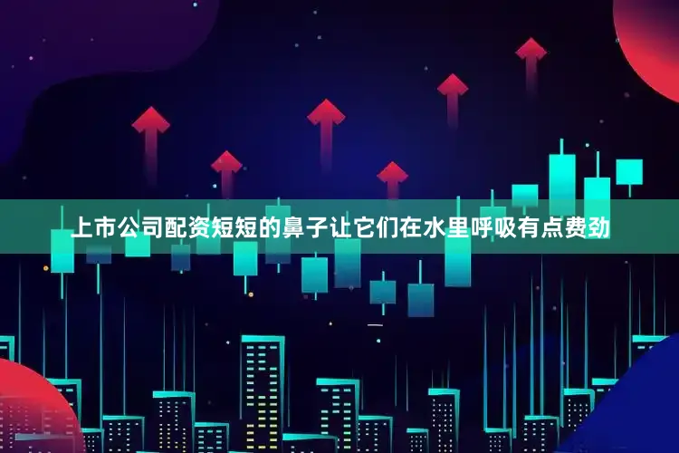 上市公司配资短短的鼻子让它们在水里呼吸有点费劲
