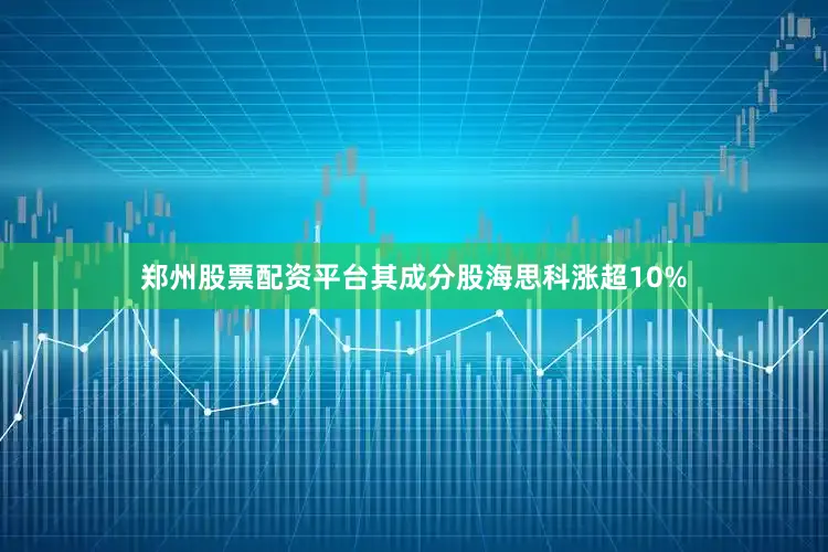 郑州股票配资平台其成分股海思科涨超10%